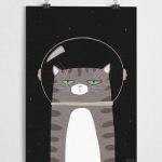 Poster Kinderkamer Kat