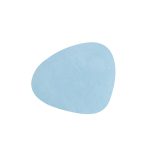 Lind DNA leren onderzetters Curve in sky blue
