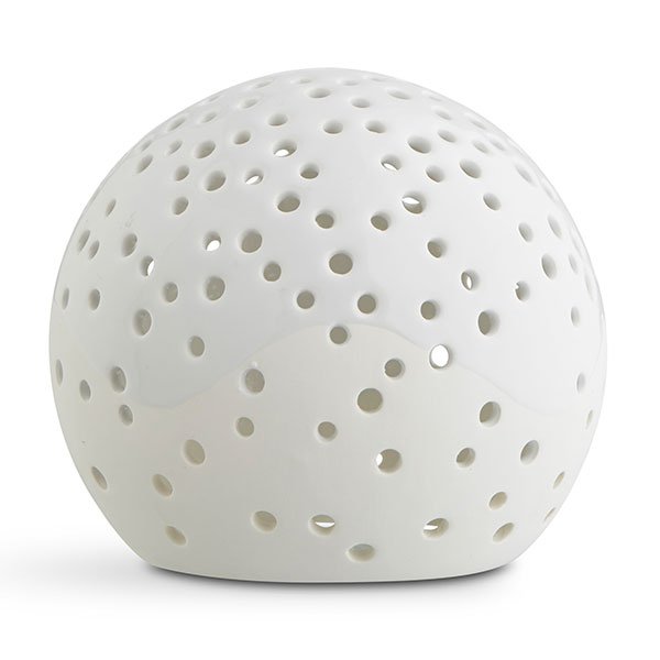 Kähler Design Theelichthouder Nobili Wit Ø12cm