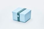 Uhmm Box blauw petrpol vouwbare trommel